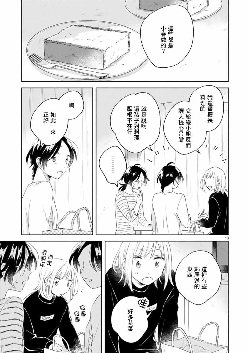 《春与绿》漫画最新章节第7话免费下拉式在线观看章节第【13】张图片