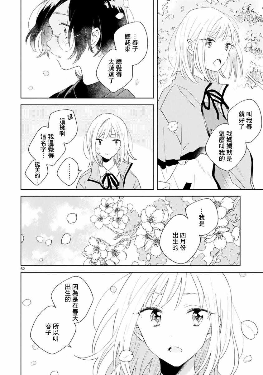 《春与绿》漫画最新章节第1话免费下拉式在线观看章节第【61】张图片