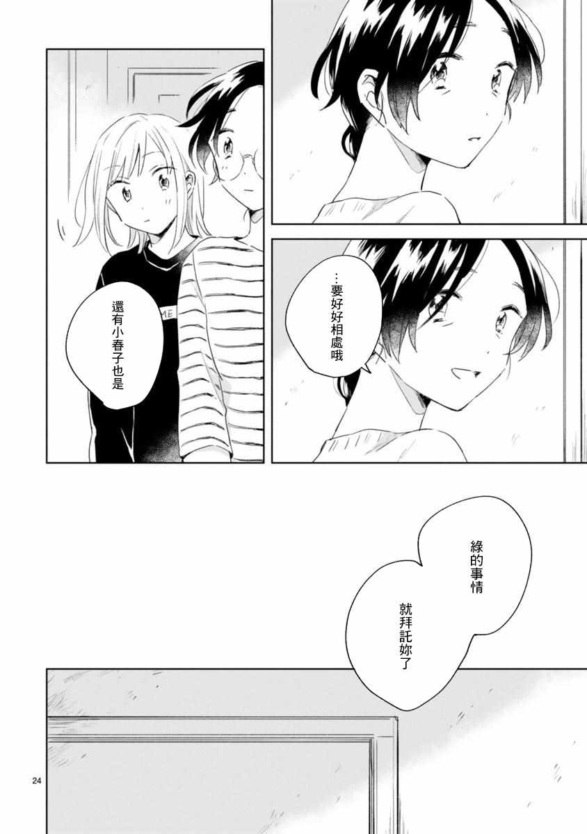 《春与绿》漫画最新章节第7话免费下拉式在线观看章节第【24】张图片