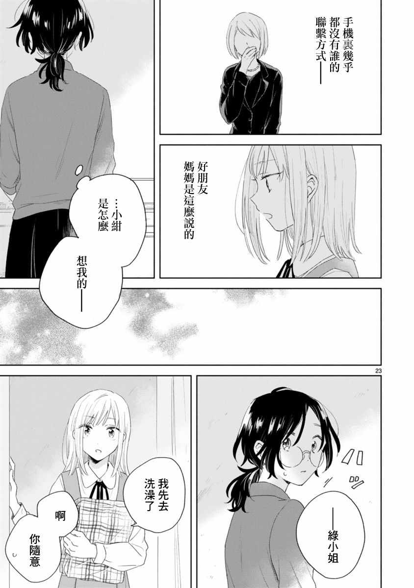 《春与绿》漫画最新章节第2话免费下拉式在线观看章节第【23】张图片