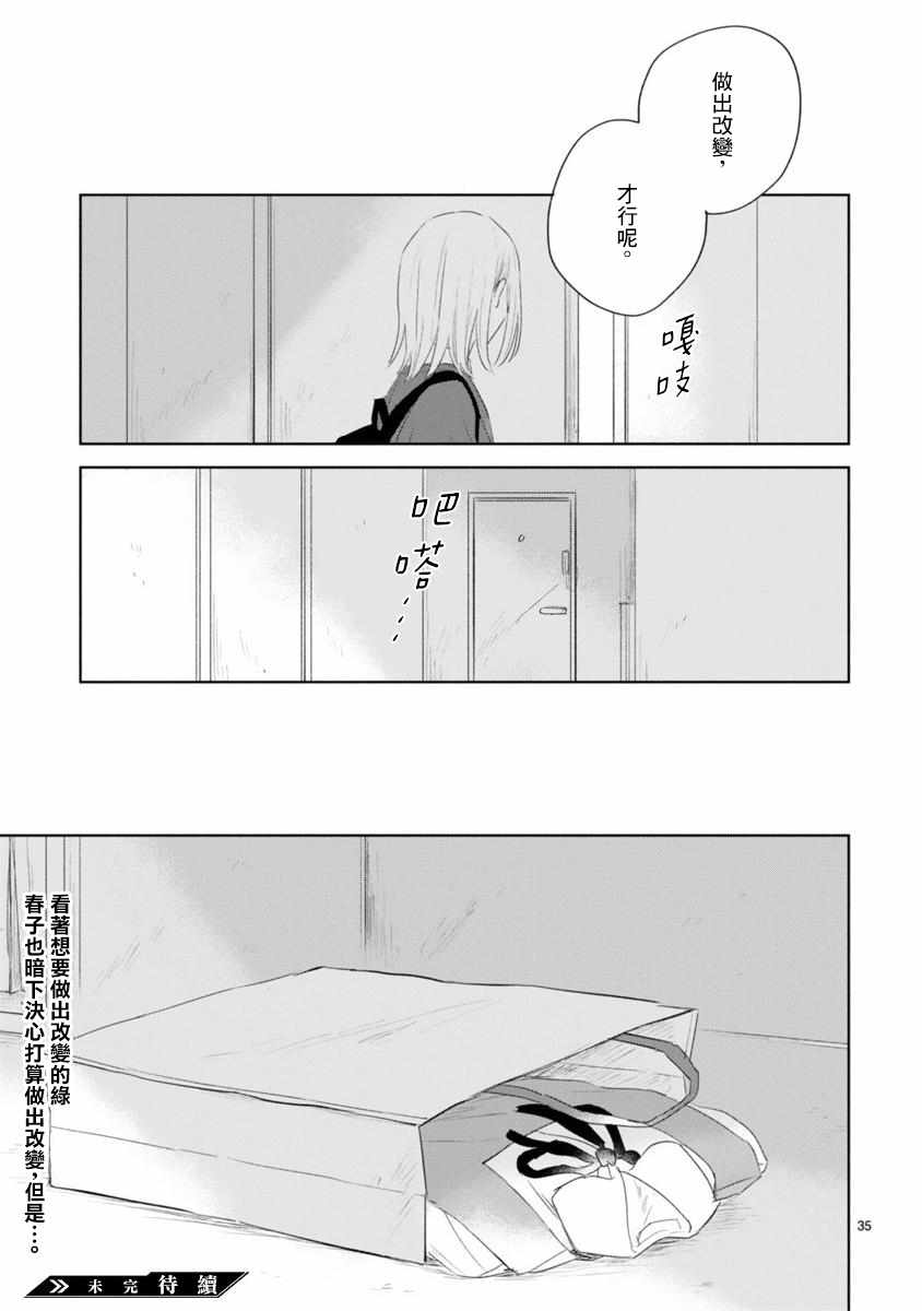 《春与绿》漫画最新章节第4话免费下拉式在线观看章节第【35】张图片