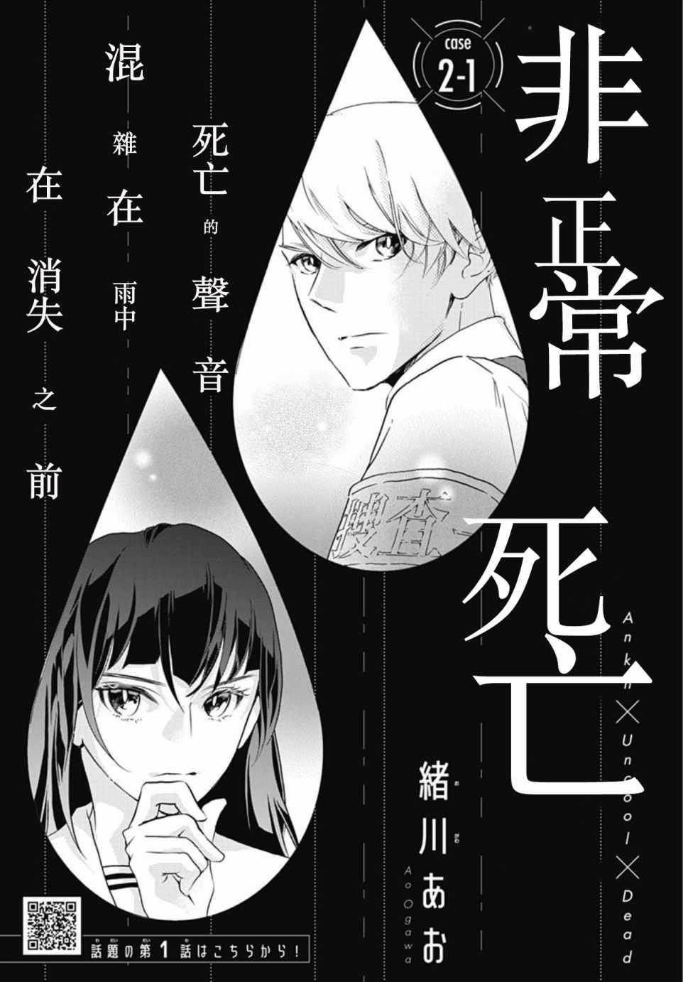 《非正常死亡》漫画最新章节第2话免费下拉式在线观看章节第【1】张图片