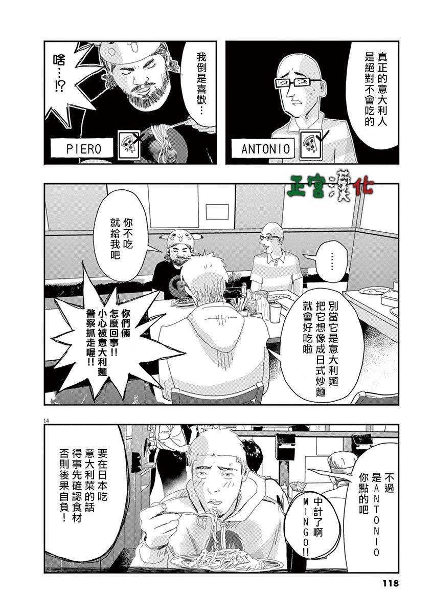 《别以为意大利人都抢手》漫画最新章节第4话免费下拉式在线观看章节第【13】张图片