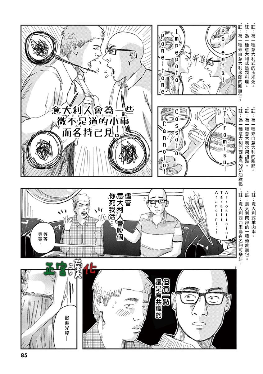 《别以为意大利人都抢手》漫画最新章节第3话免费下拉式在线观看章节第【8】张图片