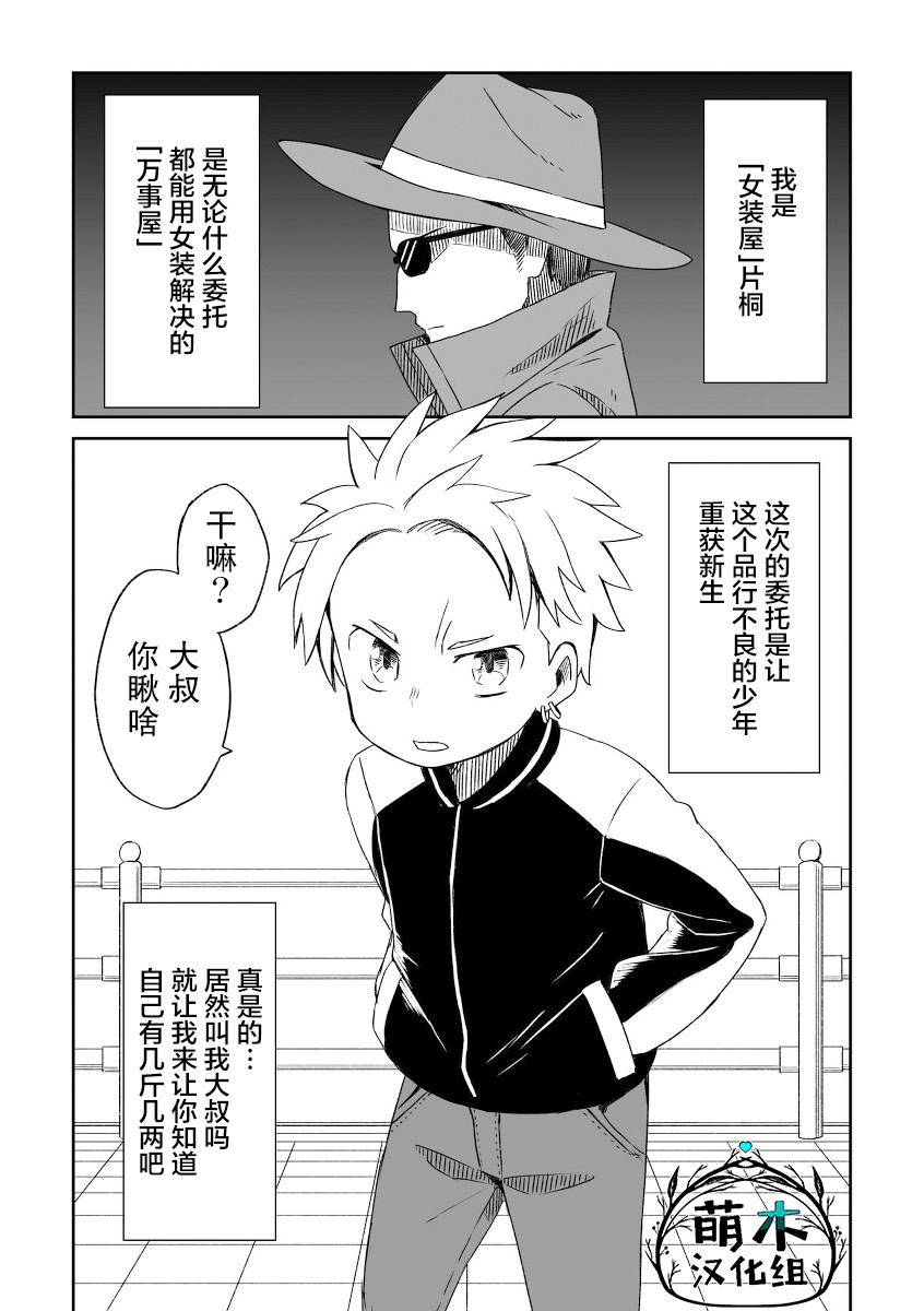 《女装屋的工作》漫画最新章节第1话免费下拉式在线观看章节第【1】张图片