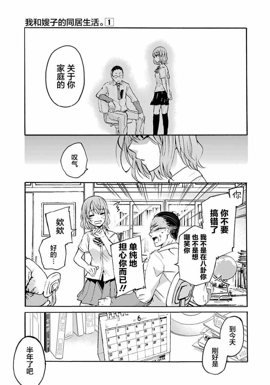 《我和嫂子的同居生活。》漫画最新章节第1话免费下拉式在线观看章节第【9】张图片