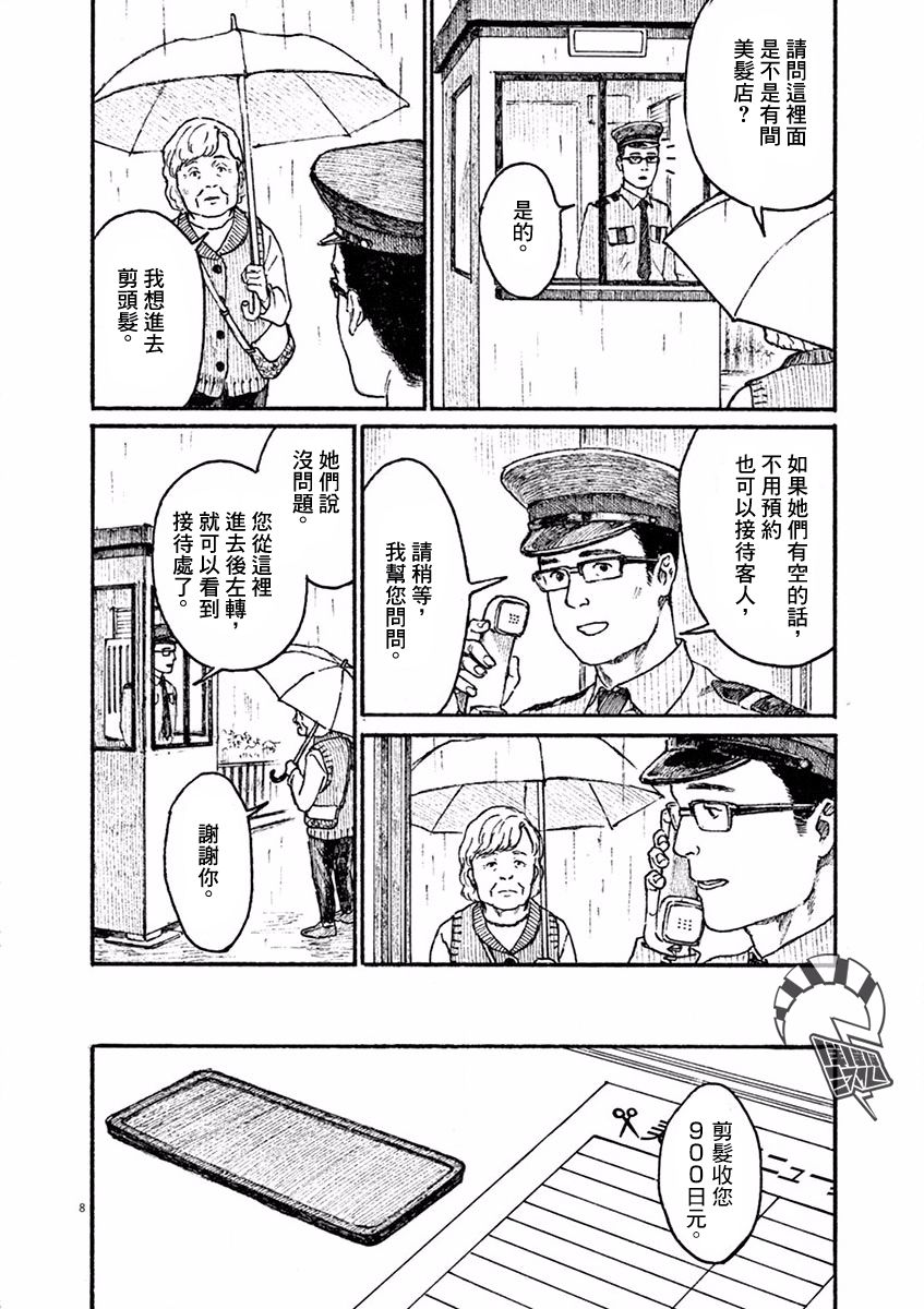 《高墙里的美发店》漫画最新章节第3话免费下拉式在线观看章节第【8】张图片