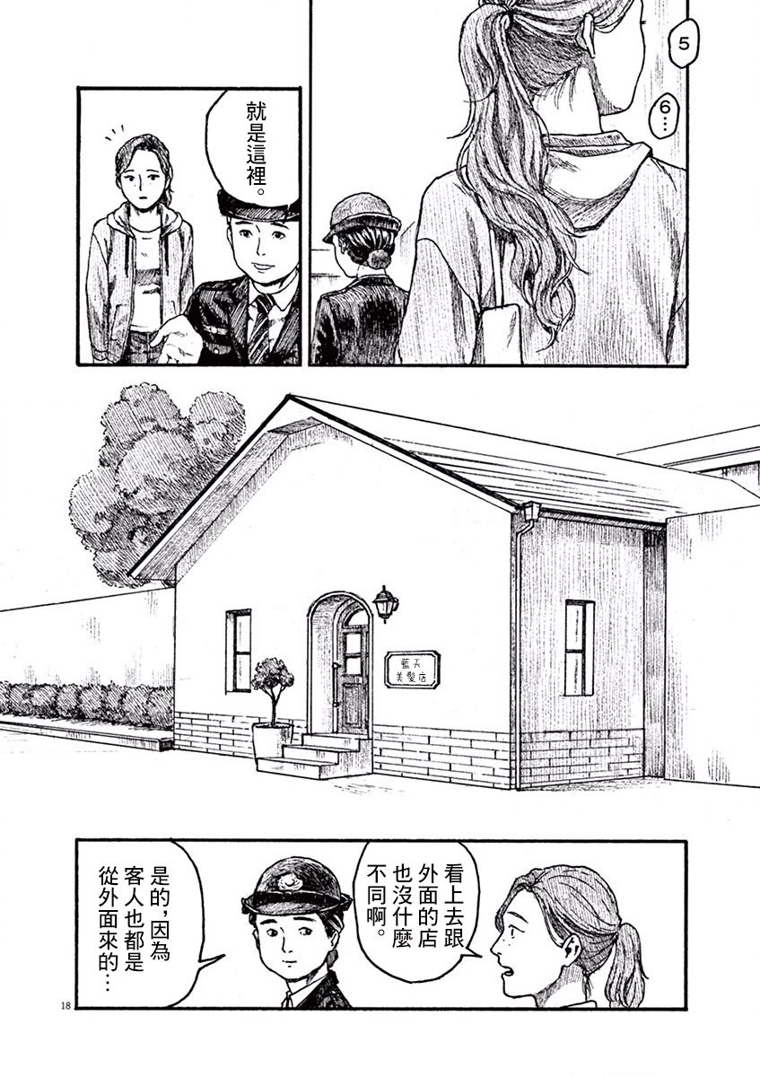 《高墙里的美发店》漫画最新章节第1话 芦原志穗免费下拉式在线观看章节第【21】张图片