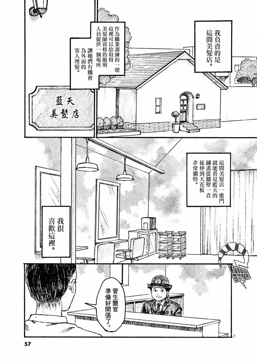 《高墙里的美发店》漫画最新章节第2话免费下拉式在线观看章节第【3】张图片