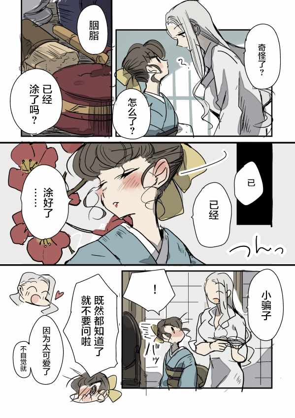 《年岁差百合漫画集》漫画最新章节女画家和模特酱免费下拉式在线观看章节第【23】张图片