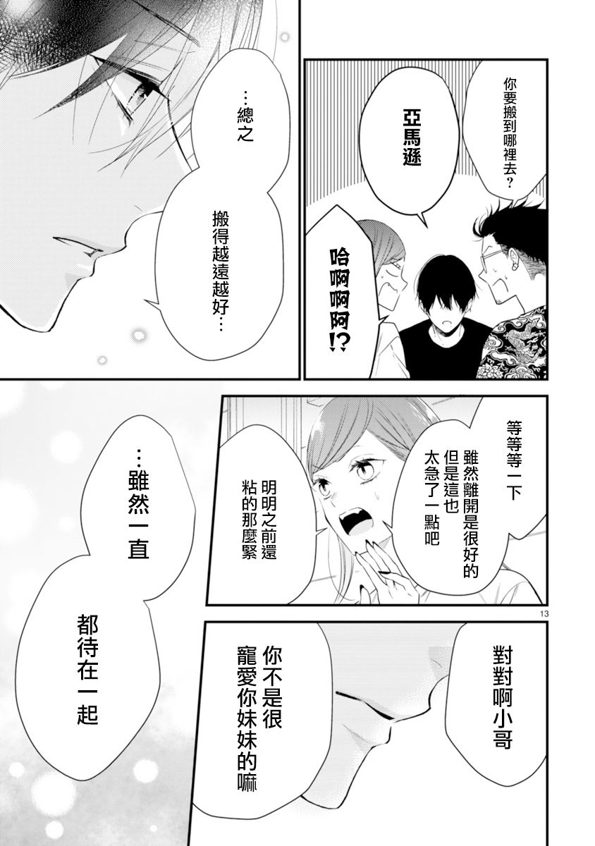 《小新户与哥哥》漫画最新章节第56话免费下拉式在线观看章节第【13】张图片