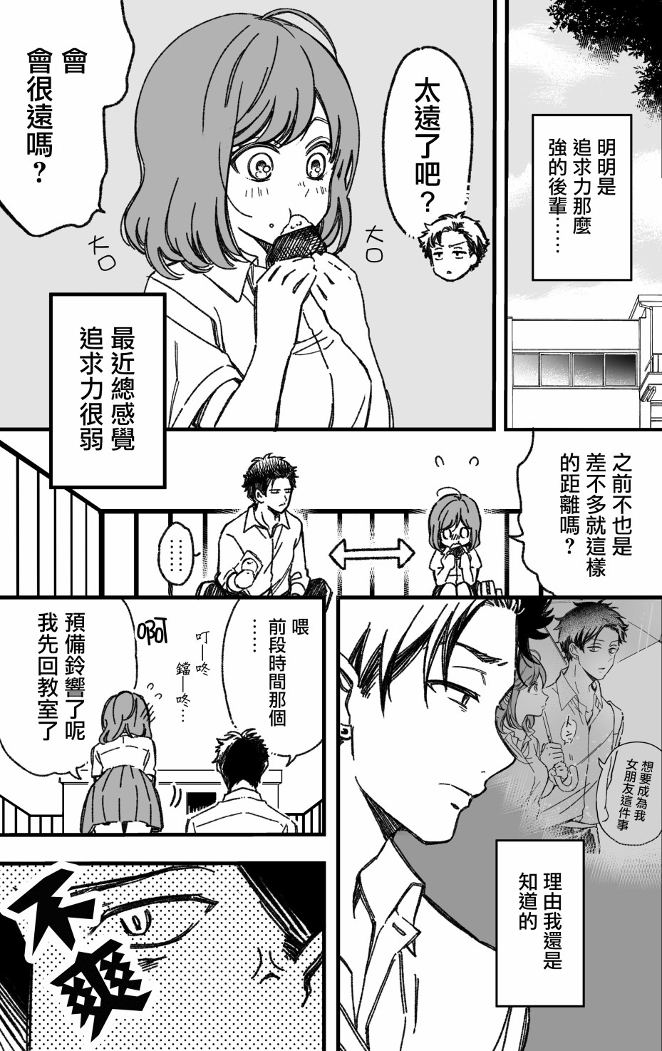 《追求力很强的后辈的故事》漫画最新章节第2话免费下拉式在线观看章节第【2】张图片