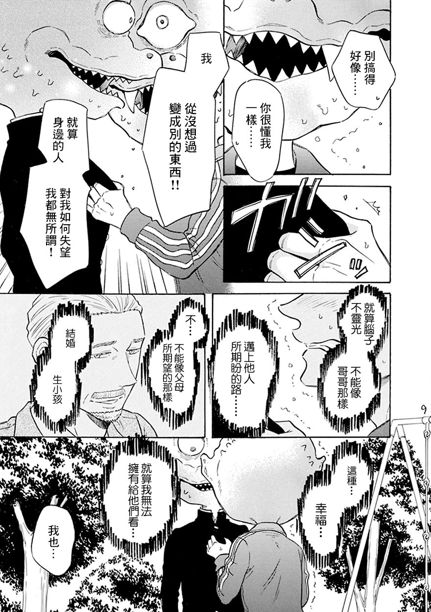 《变成怪兽的男同》漫画最新章节第8话免费下拉式在线观看章节第【7】张图片