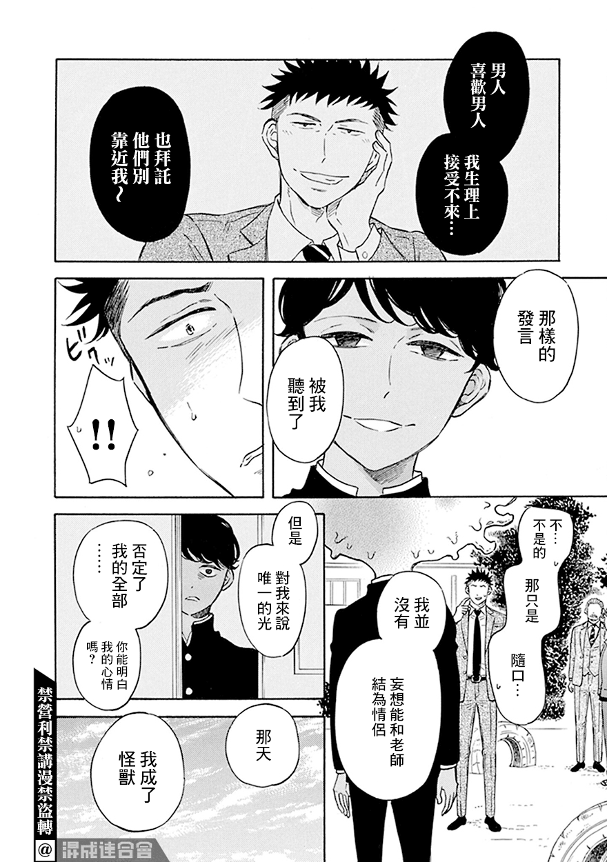 《变成怪兽的男同》漫画最新章节第8话免费下拉式在线观看章节第【24】张图片