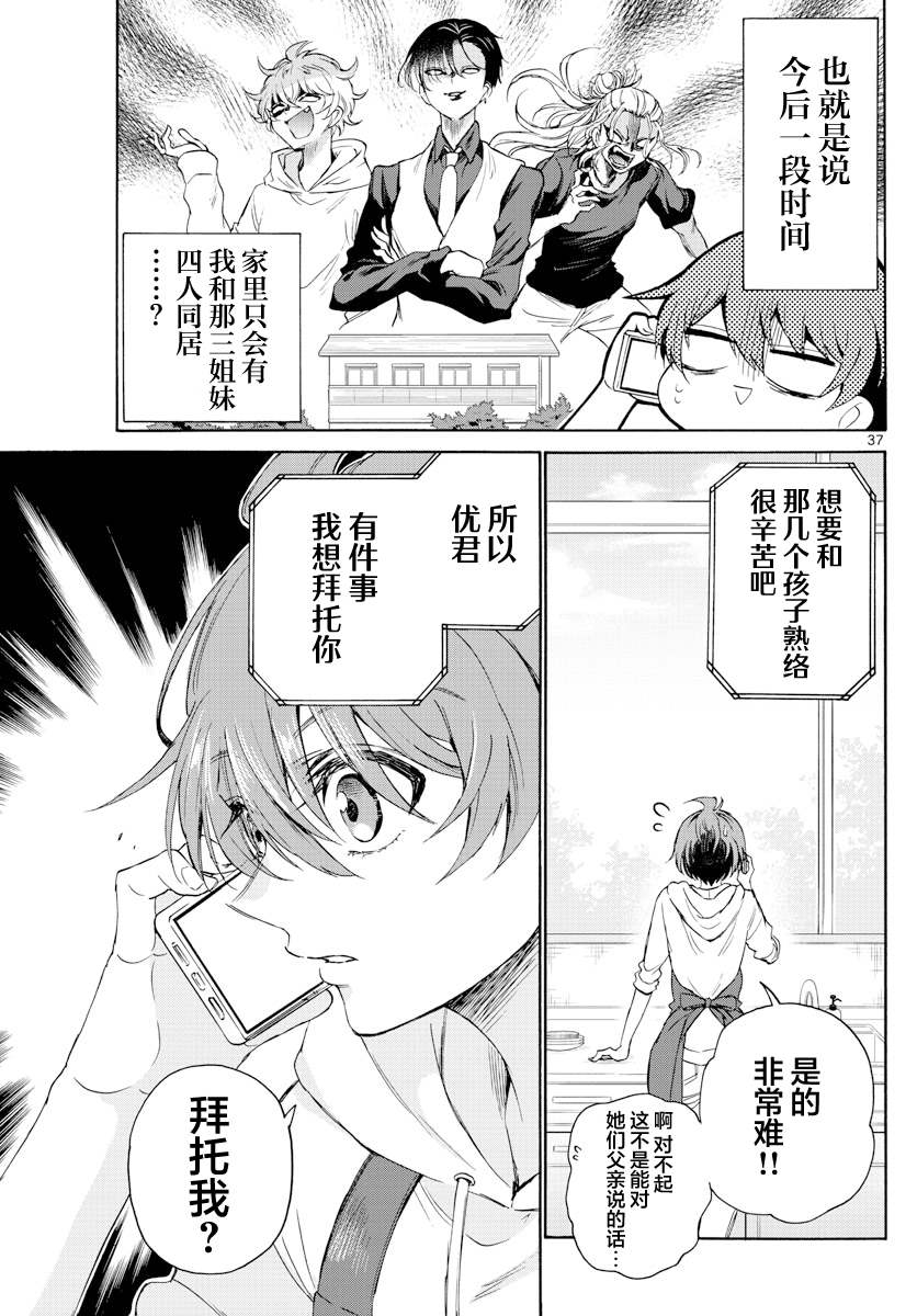 《帝乃三姐妹原来很好搞定》漫画最新章节第2话免费下拉式在线观看章节第【37】张图片