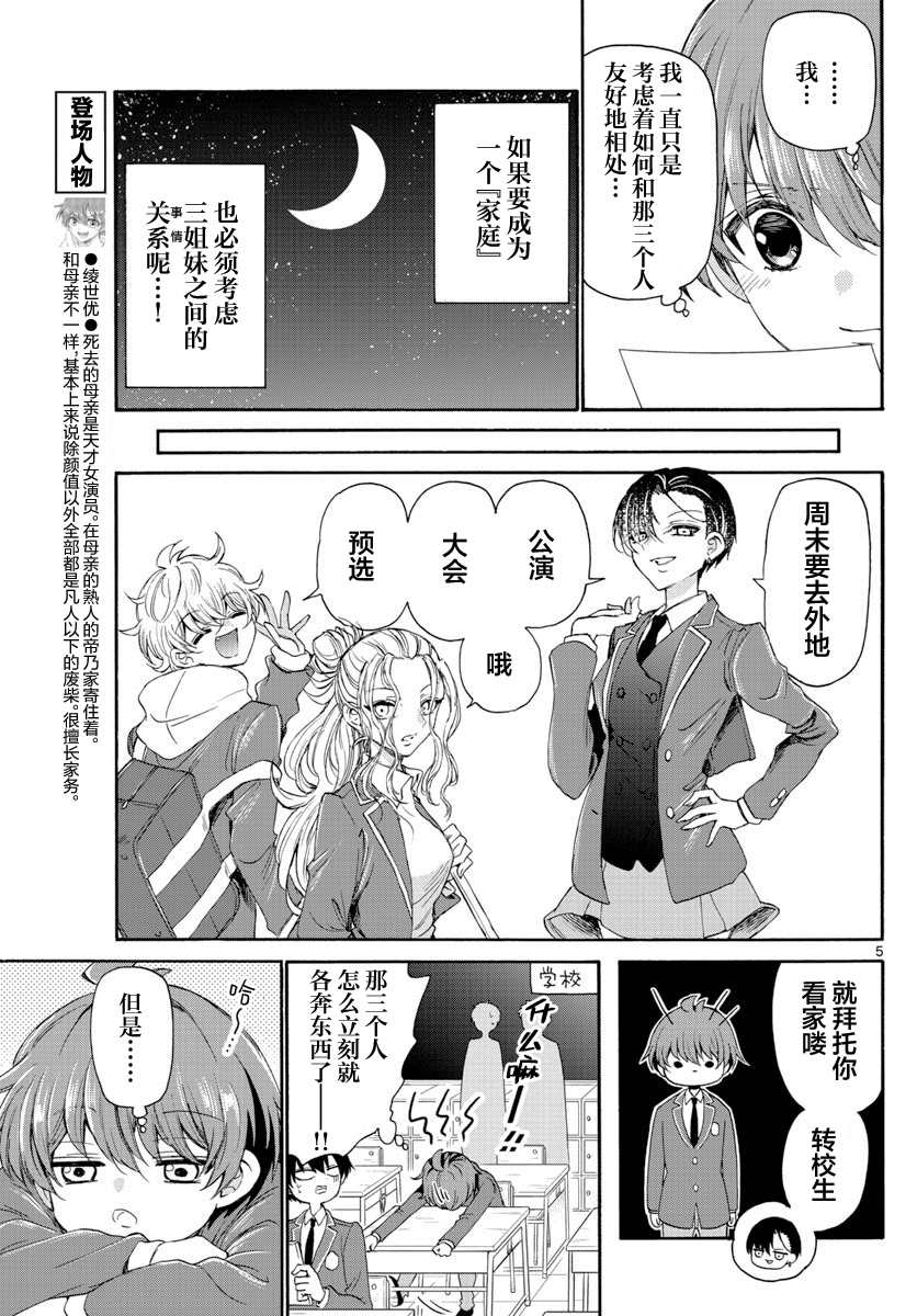 《帝乃三姐妹原来很好搞定》漫画最新章节第8话免费下拉式在线观看章节第【5】张图片