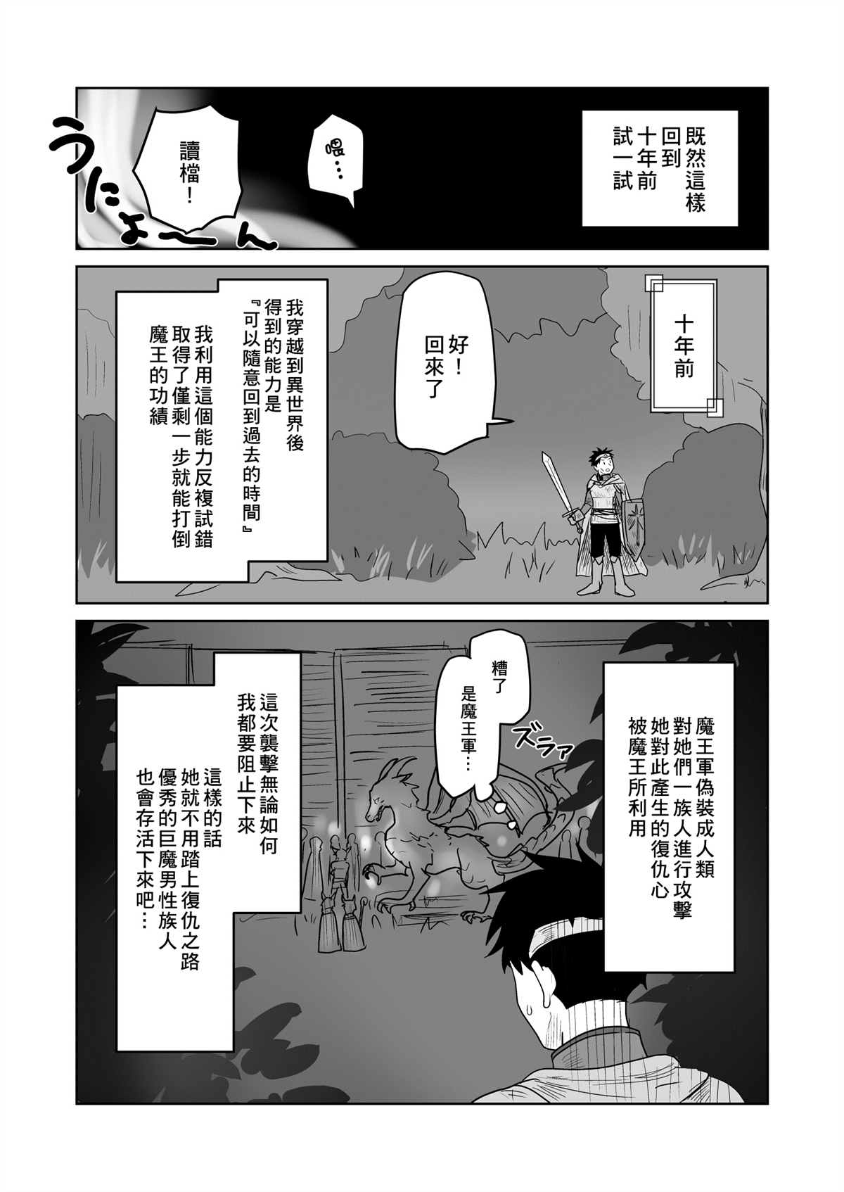 《穿越到异世界进入了结婚结局反复读档重来的结果》漫画最新章节第1话免费下拉式在线观看章节第【2】张图片