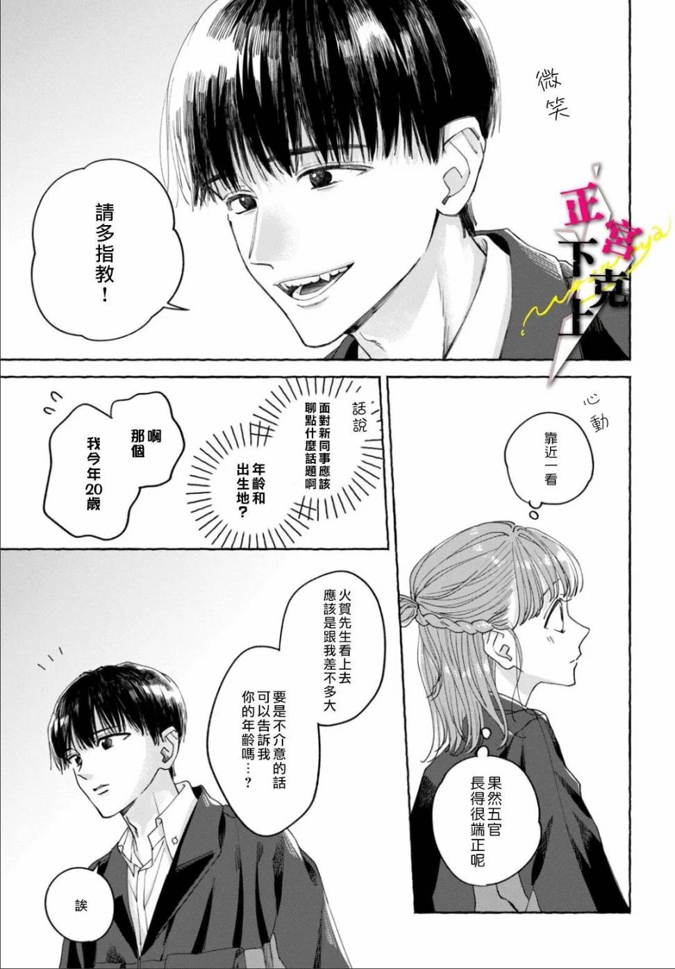 《二十岁与野兽后辈》漫画最新章节第1话免费下拉式在线观看章节第【6】张图片