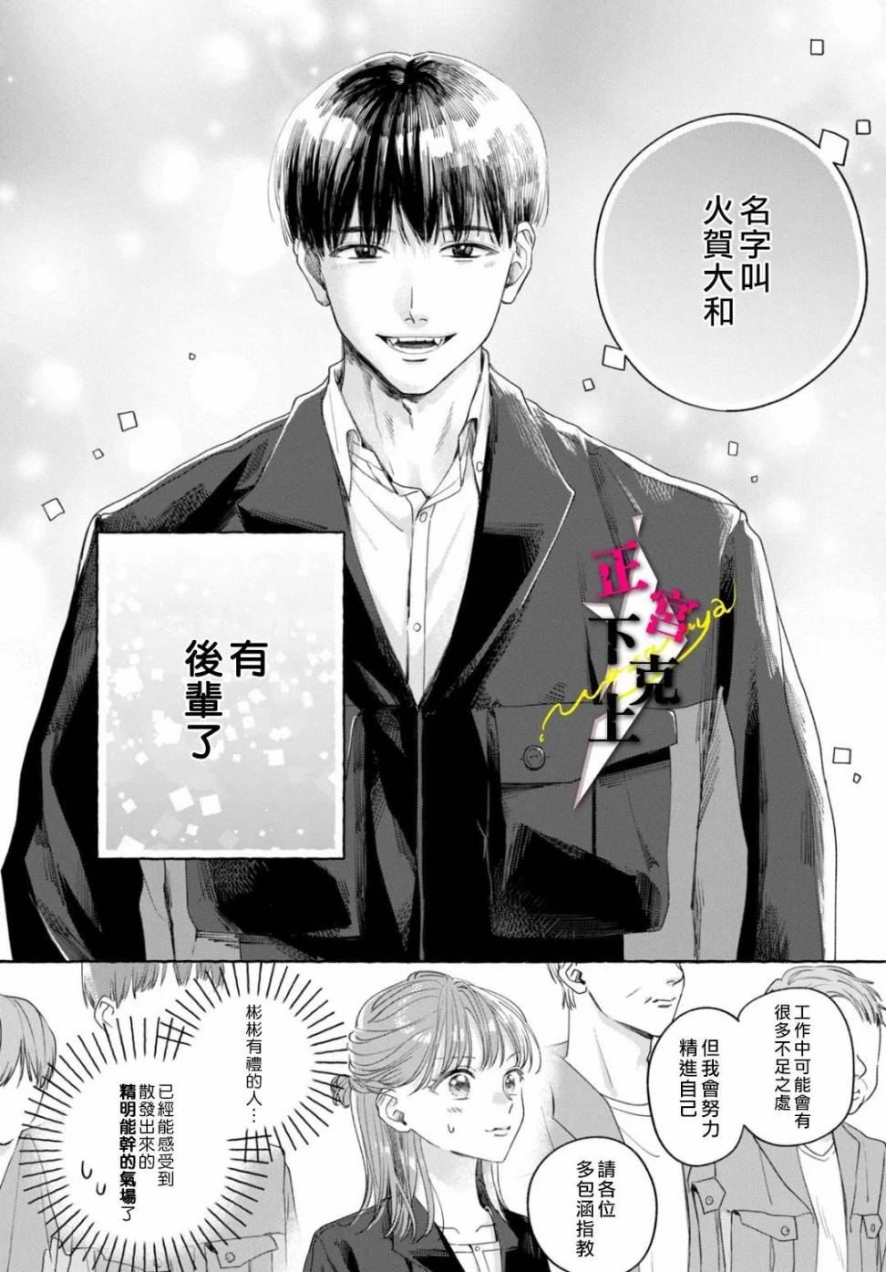 《二十岁与野兽后辈》漫画最新章节第1话免费下拉式在线观看章节第【3】张图片