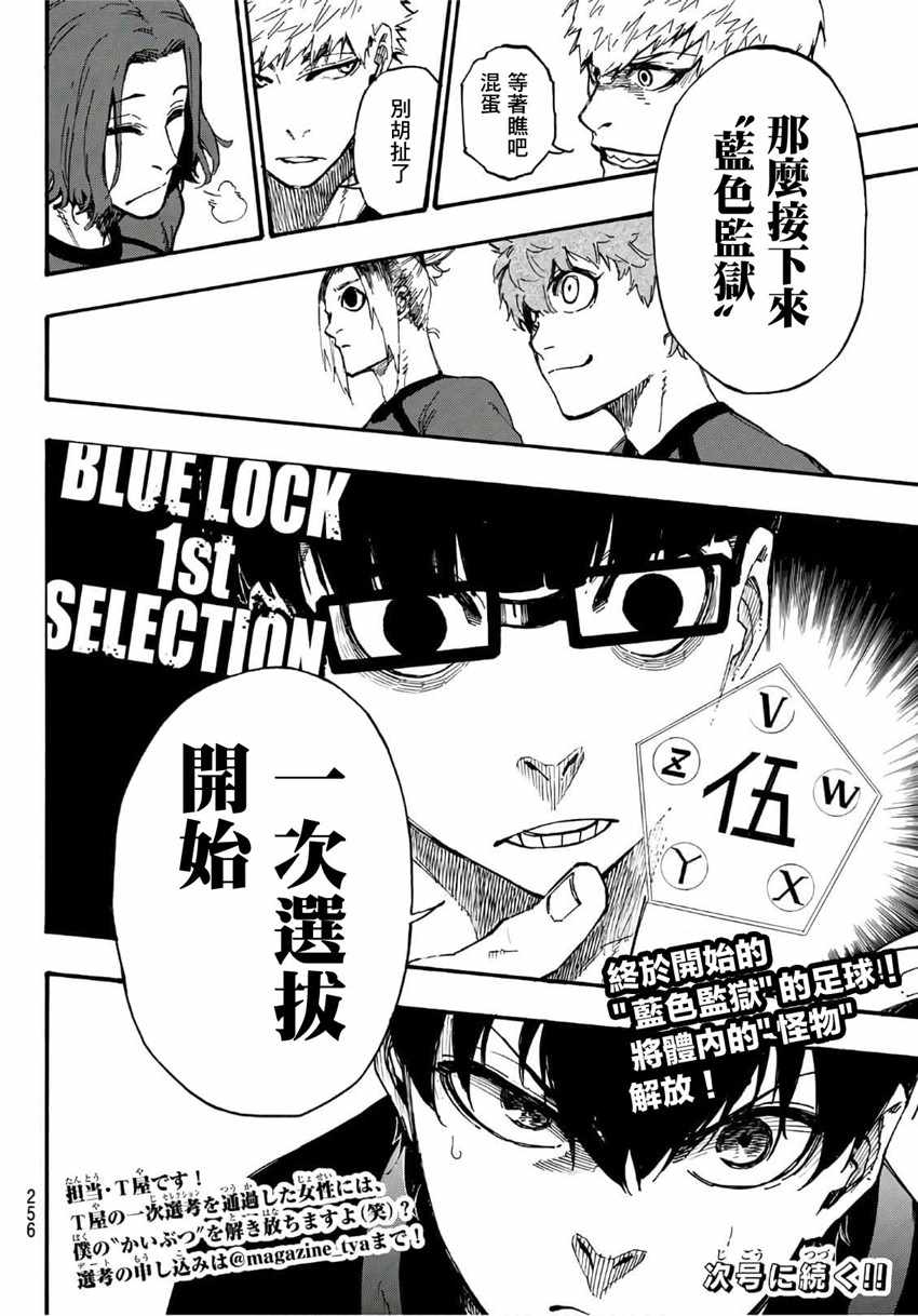 《BLUE LOCK》漫画最新章节第3话免费下拉式在线观看章节第【24】张图片