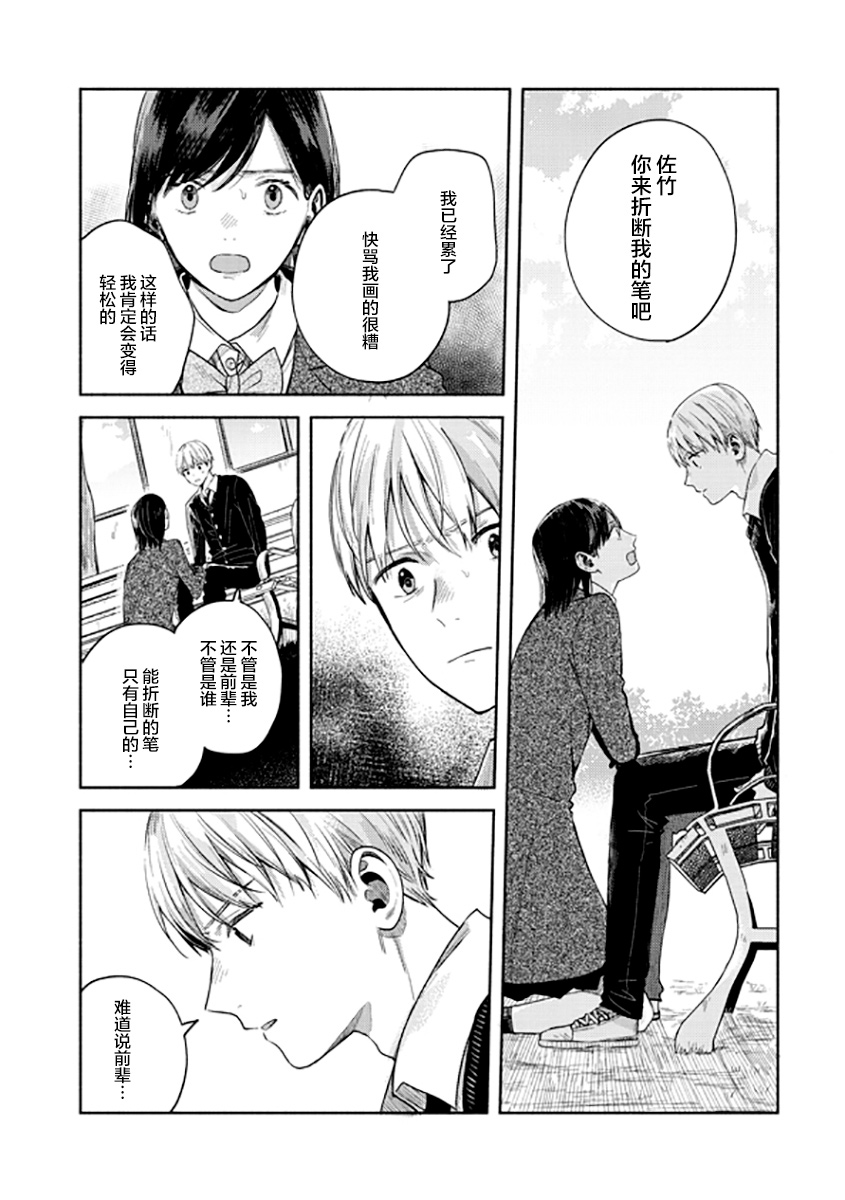 《想要折断你的笔》漫画最新章节第9话免费下拉式在线观看章节第【17】张图片