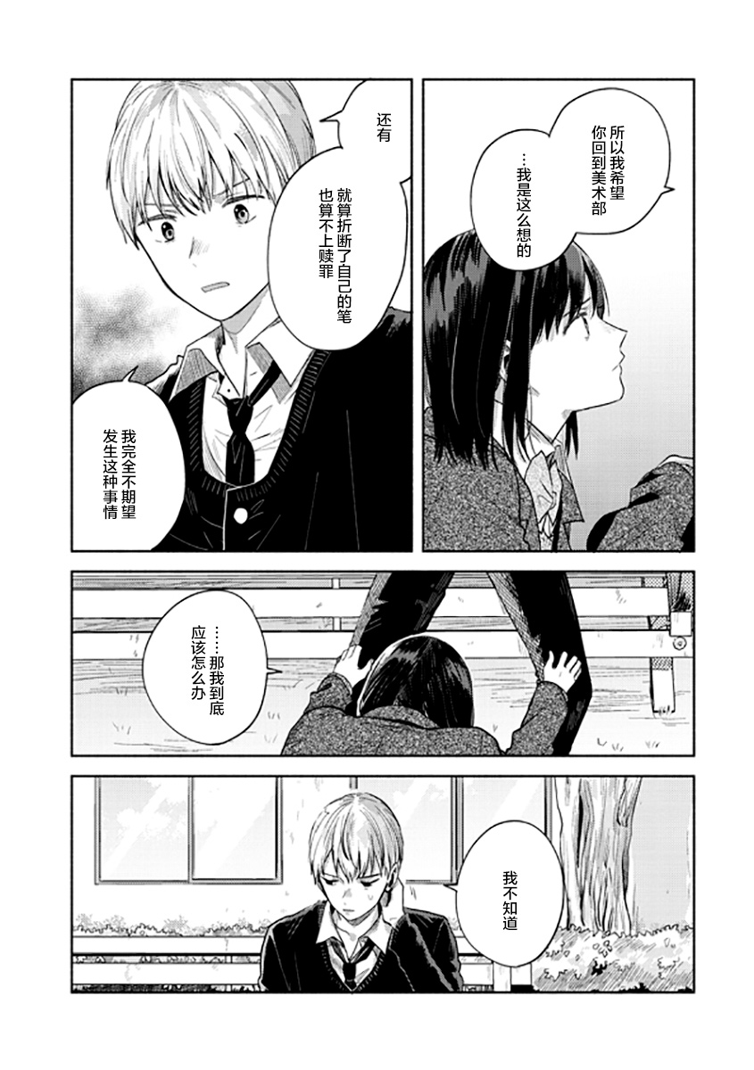 《想要折断你的笔》漫画最新章节第9话免费下拉式在线观看章节第【19】张图片