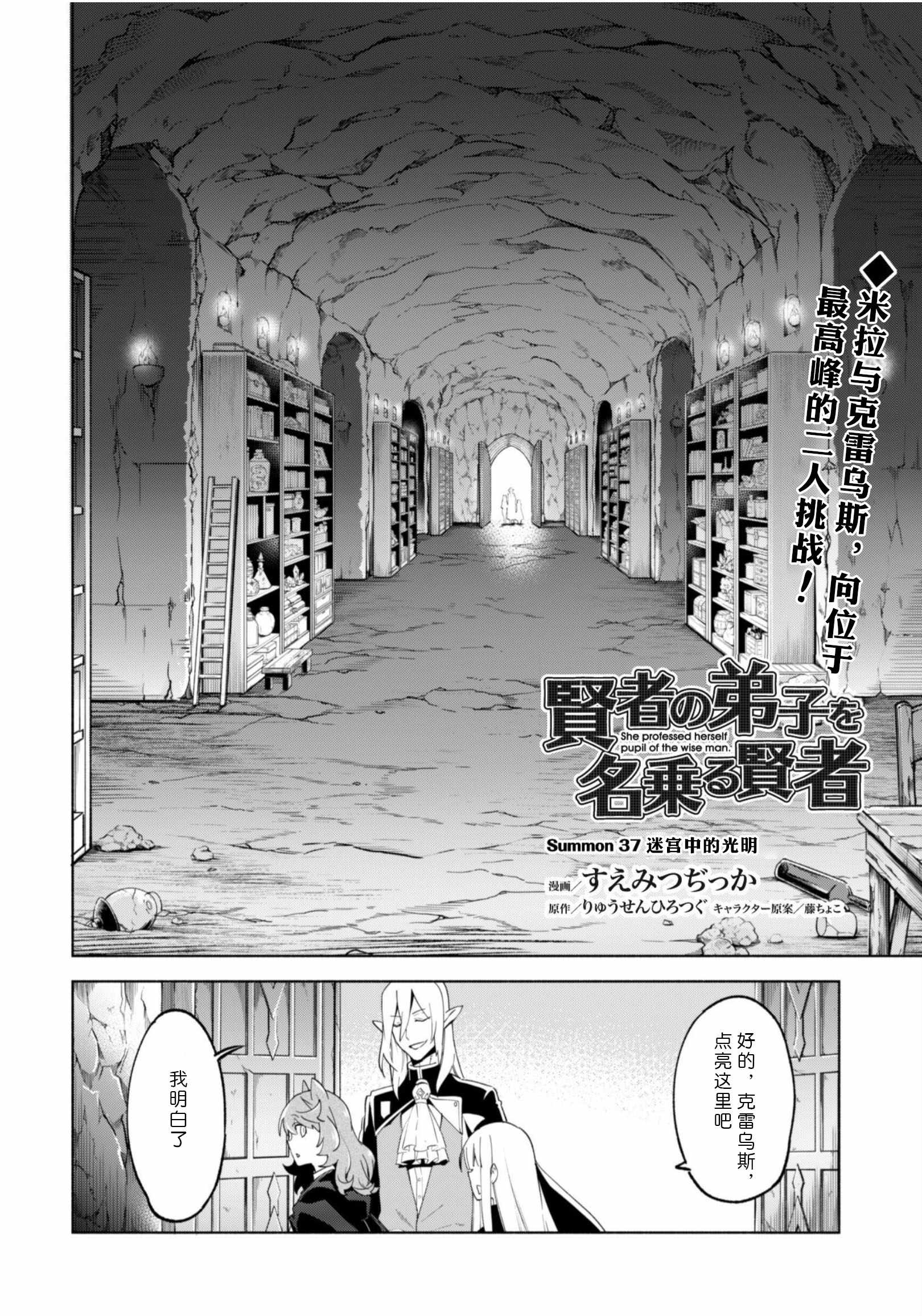 《自称贤者弟子的贤者》漫画最新章节第37话免费下拉式在线观看章节第【2】张图片