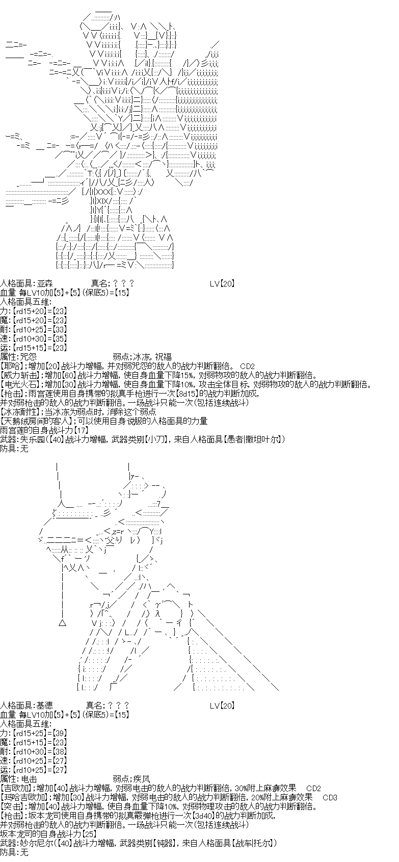 《吉尔伽美什似乎在当心之怪盗》漫画最新章节人格面具使现状免费下拉式在线观看章节第【2】张图片