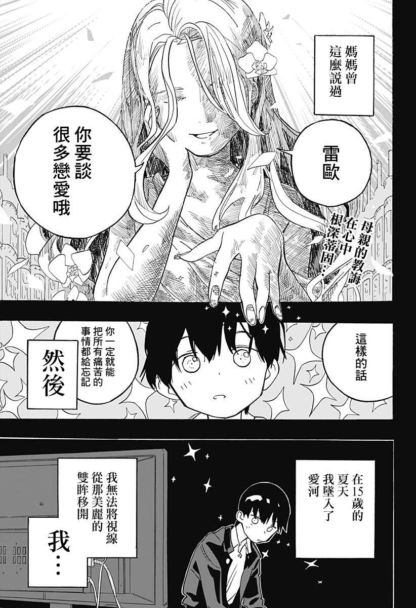 《想接吻的男孩》漫画最新章节第1话免费下拉式在线观看章节第【1】张图片