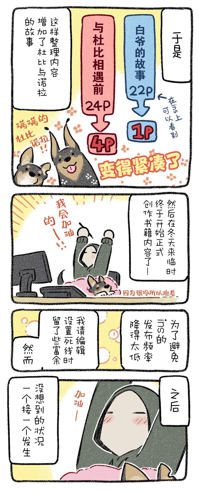 《杜比与诺拉 狗狗赐予我的温柔世界》漫画最新章节出版秘话7免费下拉式在线观看章节第【4】张图片