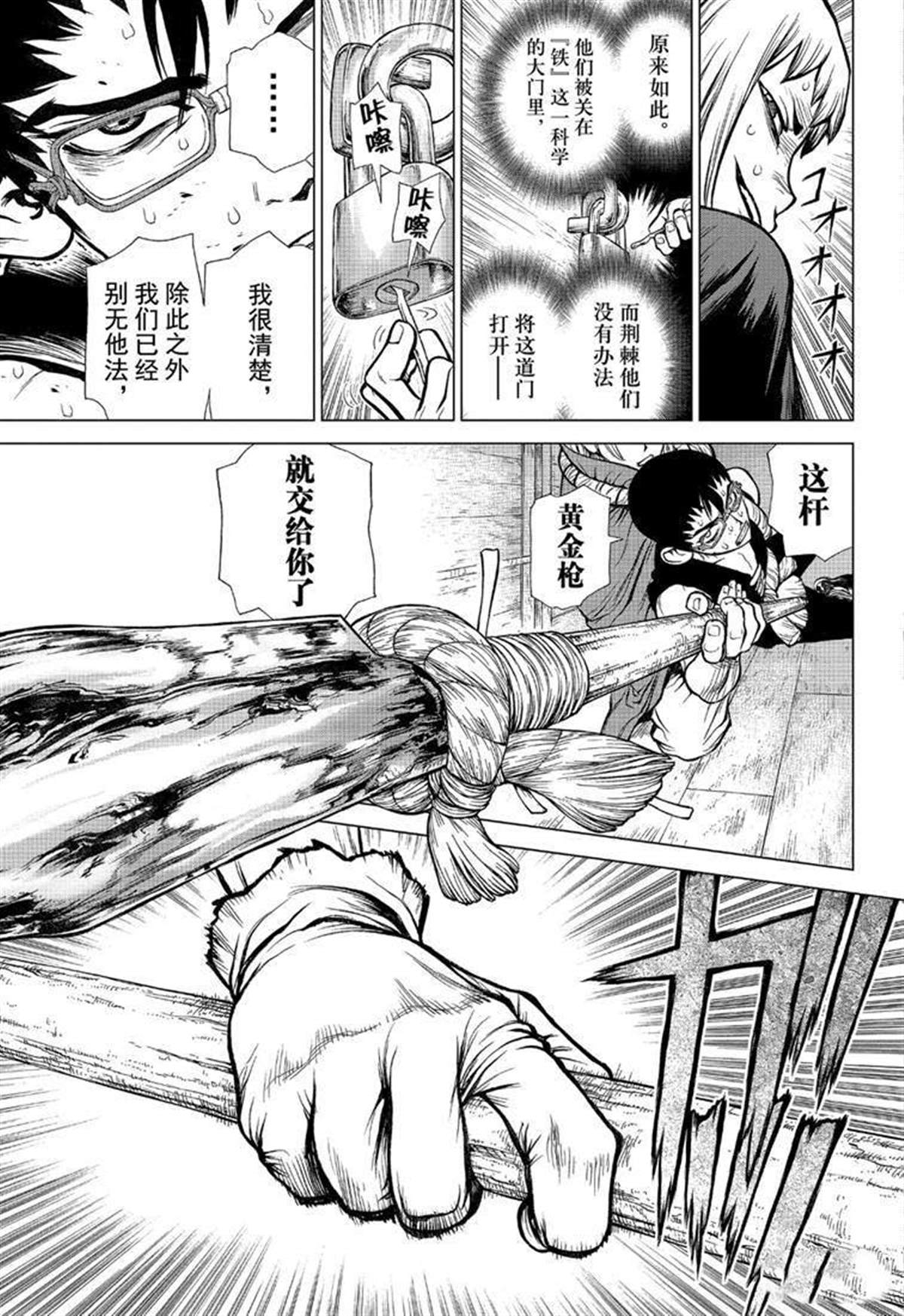 《石纪元（Dr.Stone）》漫画最新章节第129话免费下拉式在线观看章节第【17】张图片