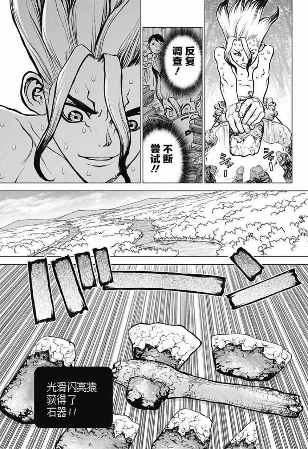 《石纪元（Dr.Stone）》漫画最新章节第13话免费下拉式在线观看章节第【12】张图片