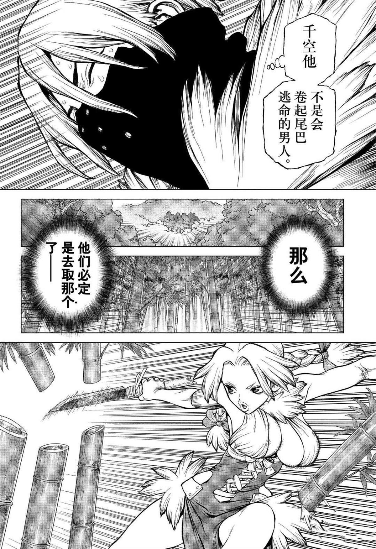 《石纪元（Dr.Stone）》漫画最新章节第132话免费下拉式在线观看章节第【8】张图片