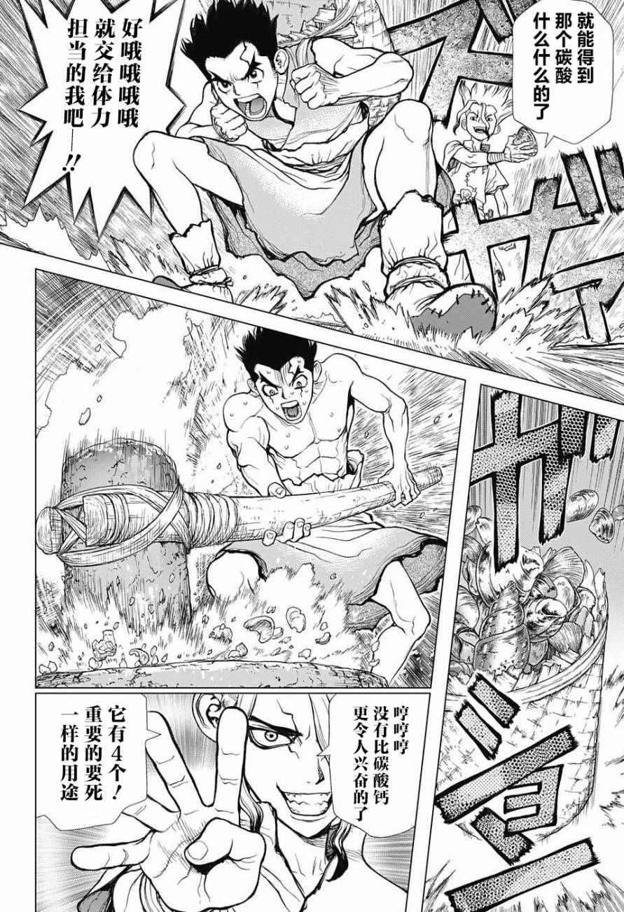 《石纪元（Dr.Stone）》漫画最新章节第4话免费下拉式在线观看章节第【9】张图片