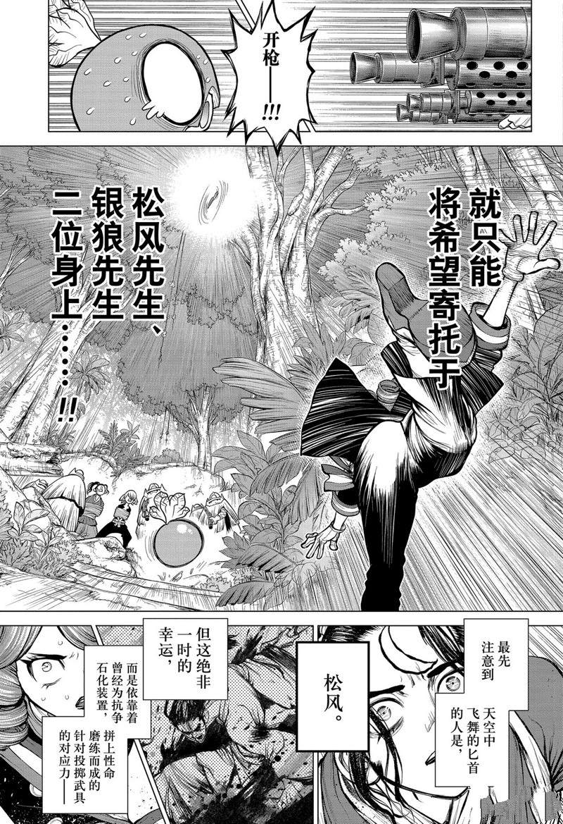 《石纪元（Dr.Stone）》漫画最新章节第186话 试看免费下拉式在线观看章节第【5】张图片