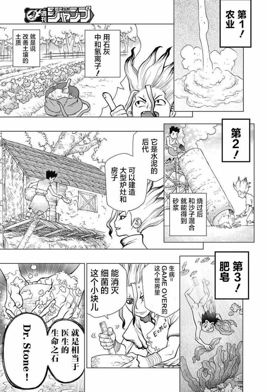 《石纪元（Dr.Stone）》漫画最新章节第4话免费下拉式在线观看章节第【10】张图片