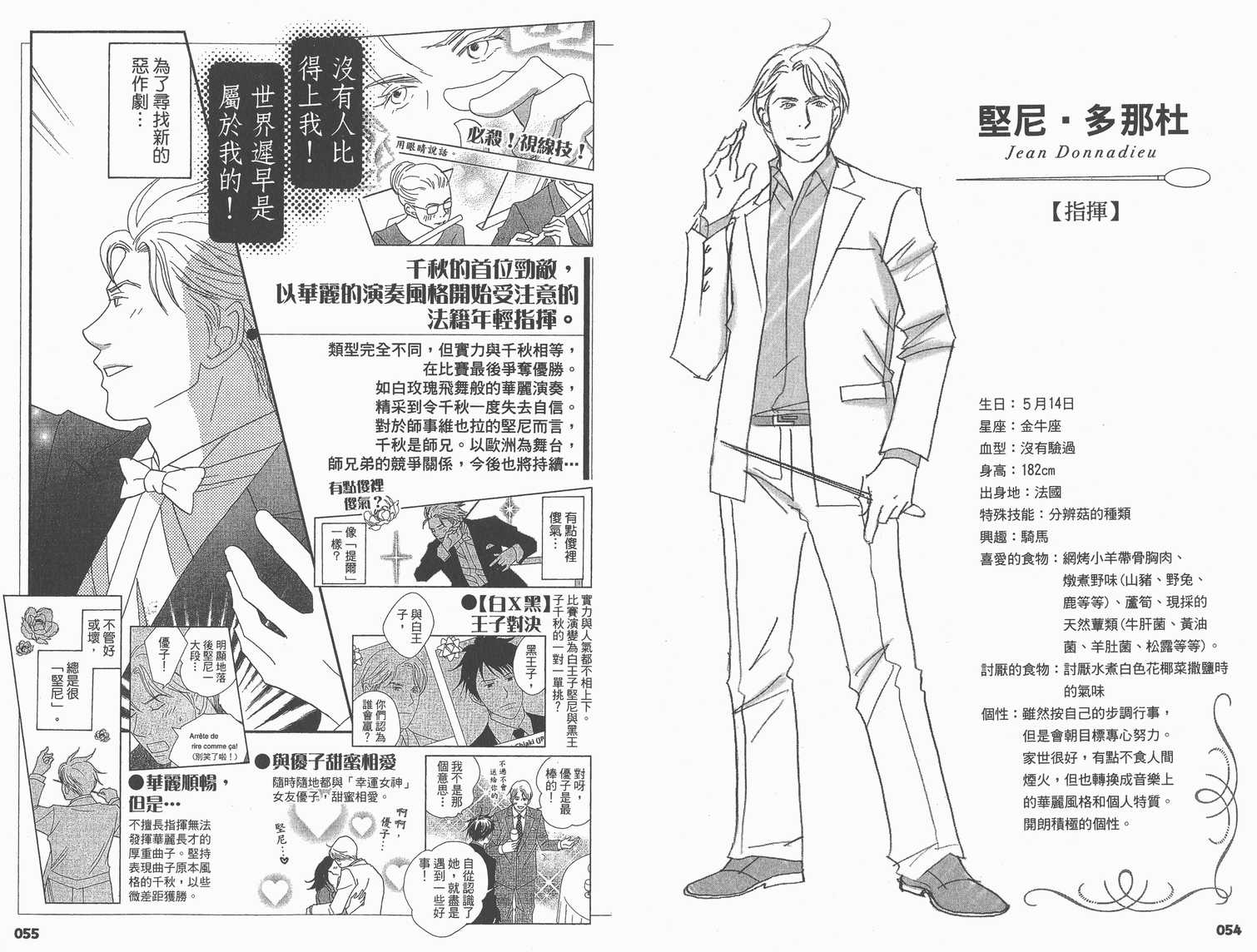 《交响情人梦》漫画最新章节交响情人梦角色资料书免费下拉式在线观看章节第【31】张图片