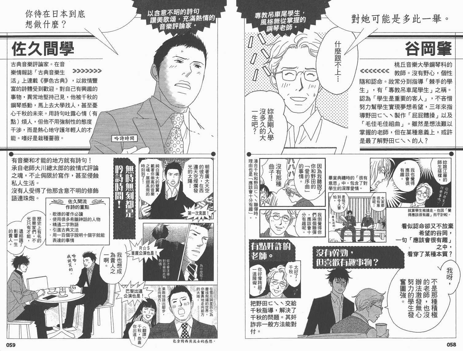 《交响情人梦》漫画最新章节交响情人梦角色资料书免费下拉式在线观看章节第【34】张图片