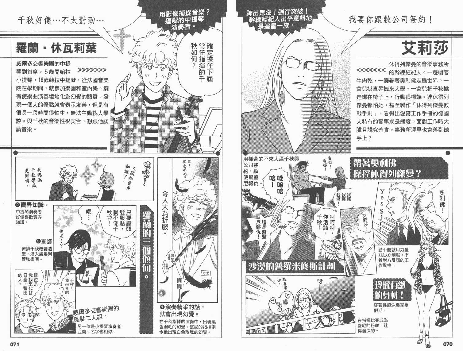 《交响情人梦》漫画最新章节交响情人梦角色资料书免费下拉式在线观看章节第【40】张图片