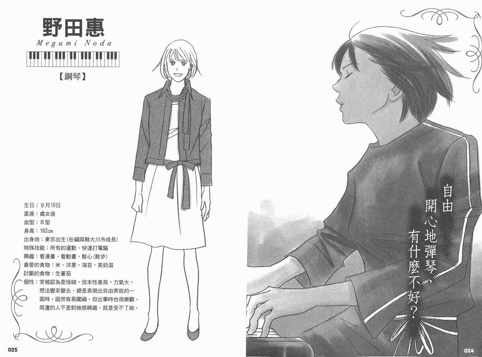 《交响情人梦》漫画最新章节交响情人梦角色资料书免费下拉式在线观看章节第【16】张图片