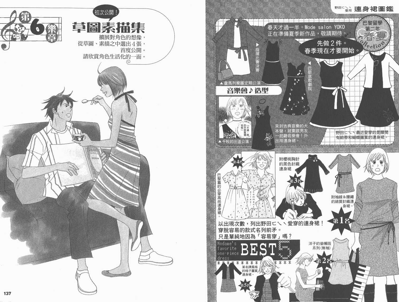 《交响情人梦》漫画最新章节交响情人梦角色资料书免费下拉式在线观看章节第【73】张图片
