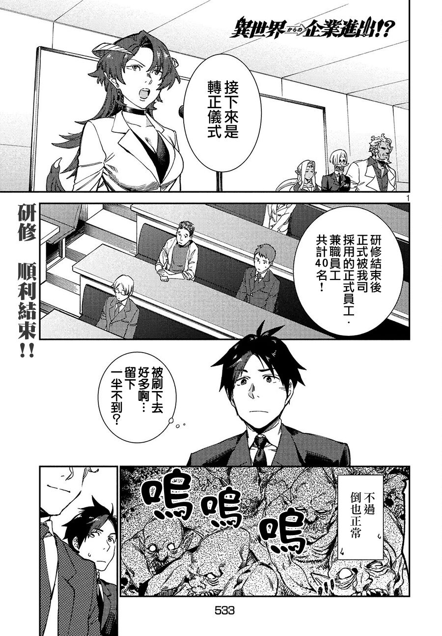 《从异世界开始的业务拓展》漫画最新章节第6话免费下拉式在线观看章节第【1】张图片