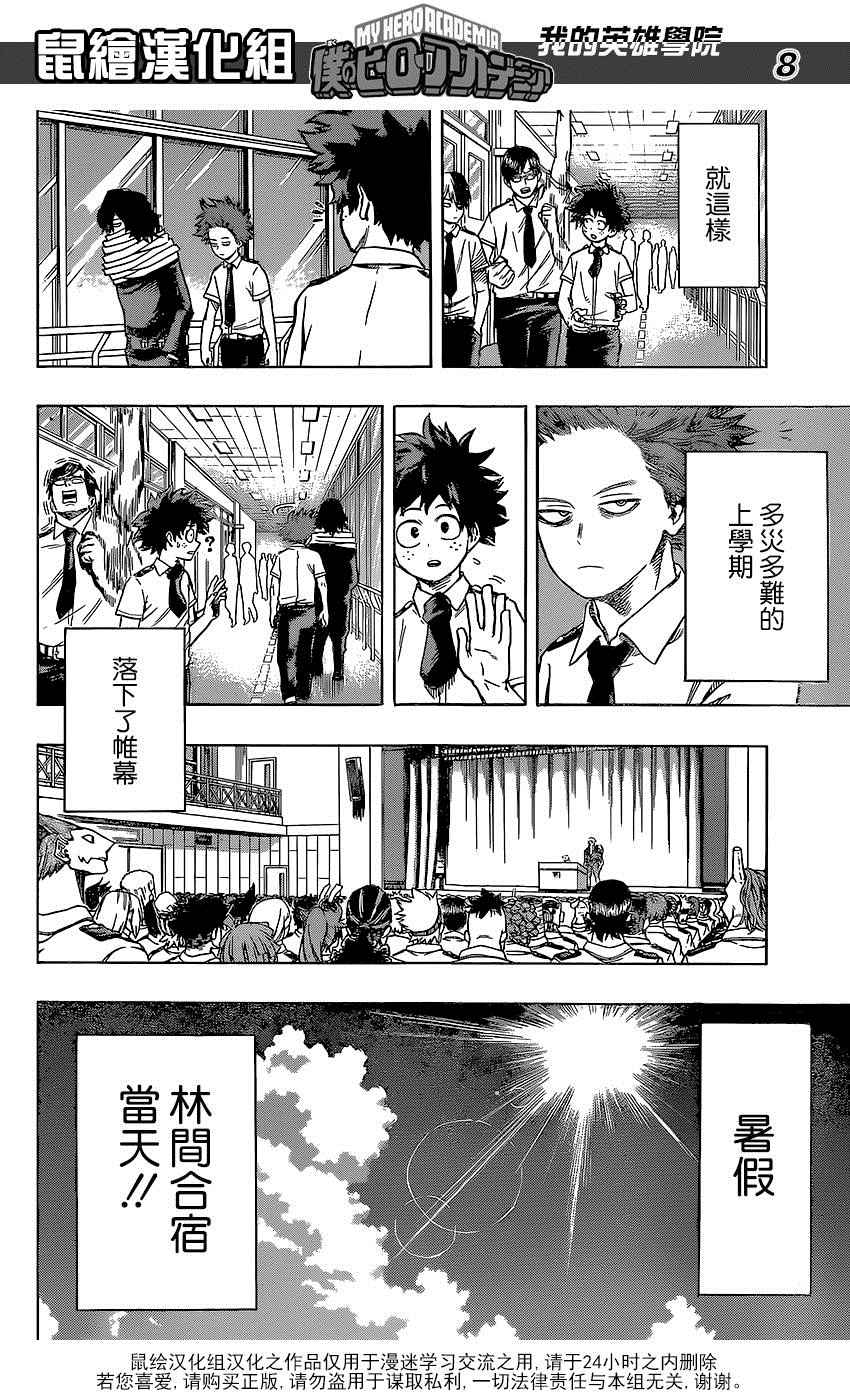 《我的英雄学园》漫画最新章节第70话免费下拉式在线观看章节第【8】张图片