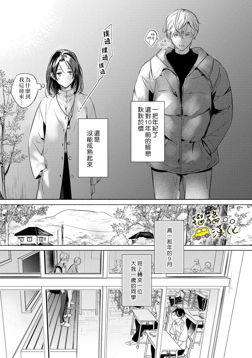 《下次见面就抱你。初恋对象再重逢已狼化…。》漫画最新章节第1话免费下拉式在线观看章节第【11】张图片