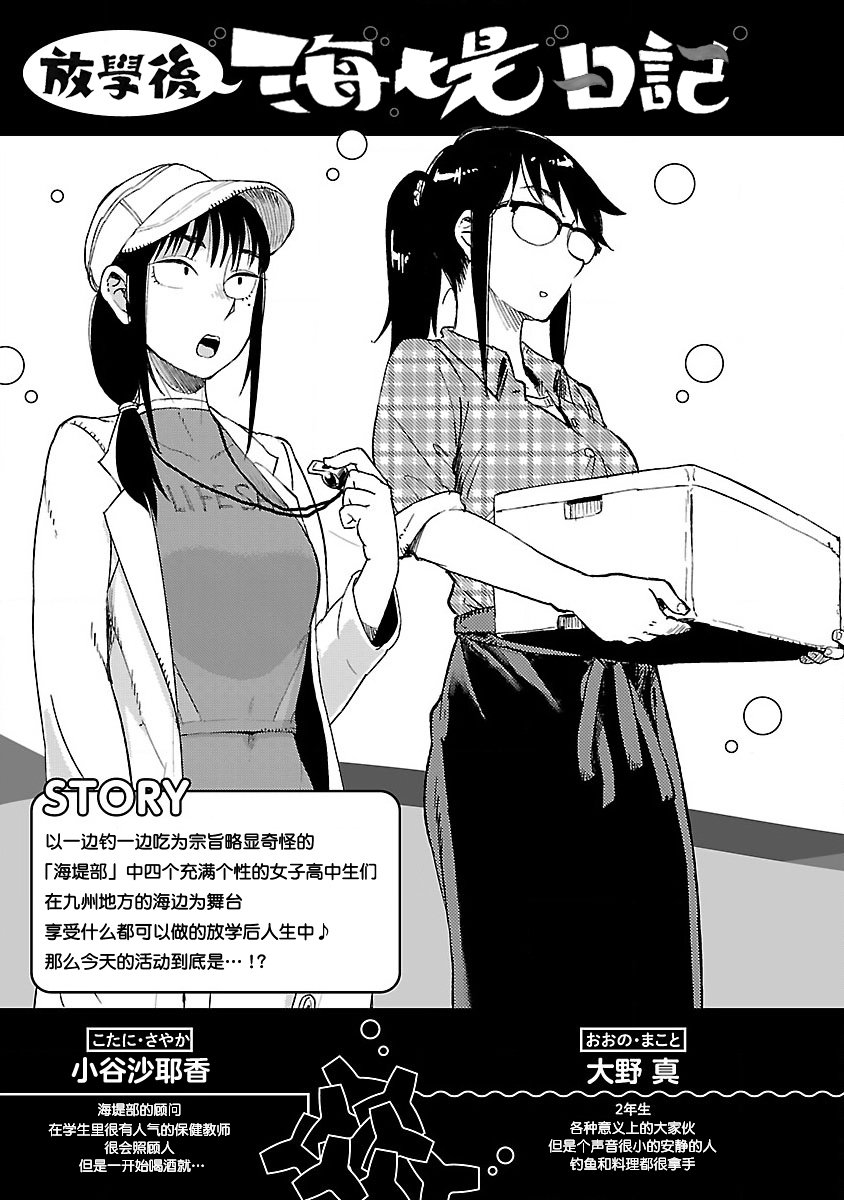 《放学后海堤日记》漫画最新章节第14话 梅雨免费下拉式在线观看章节第【7】张图片