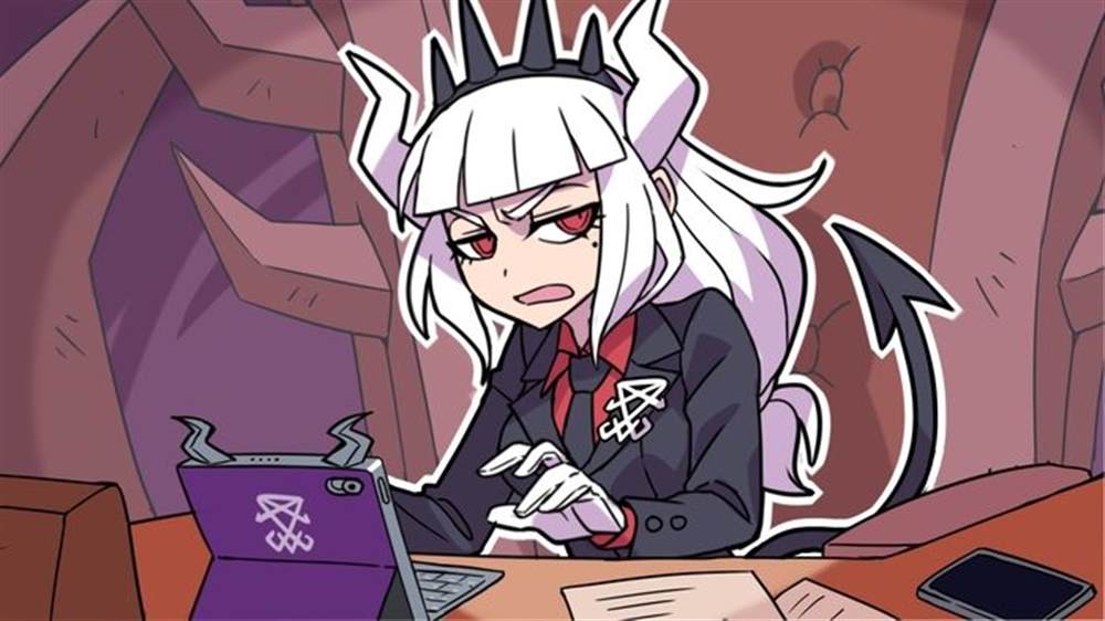 《Helltaker推特短篇集》漫画最新章节Pandemonica‘s business day免费下拉式在线观看章节第【14】张图片