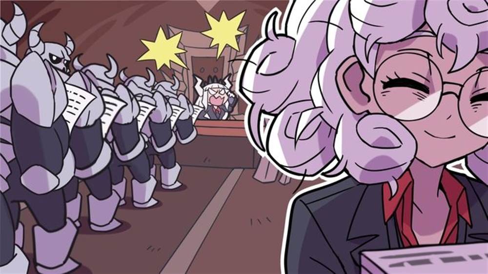 《Helltaker推特短篇集》漫画最新章节Pandemonica‘s business day免费下拉式在线观看章节第【17】张图片