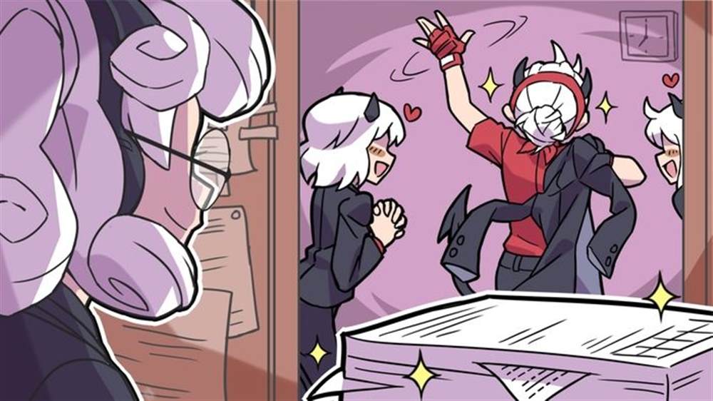 《Helltaker推特短篇集》漫画最新章节Pandemonica‘s business day免费下拉式在线观看章节第【12】张图片